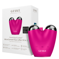 Мікрострумовий підтягувач обличчя GESKE MicroCurrent Face-Lifter 6 в 1 пурпуровий